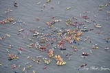 Kayactivists protest as Arctic Drill Rig moored Harbor Island