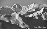 Pristine Snow Kenai Mountains Alaska  