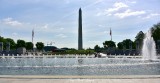 Washington Monument, World War 2 Memorial ,Washington DC 