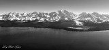  Fairweather Range, Mount Fairweather, Mount Root, Mount Waston, Featherweather Glacier, Pacific Ocean, Alaska  