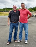 Mark and Karl, Alberni Valley Airport, Vancouver Island, BC, Canada  