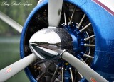 DHC-2 Beaver Engine and Spinner, Eagle Nook Resort, Jane Bay, Vancouver Island, BC, Canada  