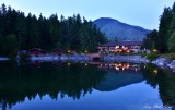 Evening at Eagle Nook Resort Vancouver Island Canada
