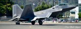 USAF F-22 Raptors Boeing Field Seattle Seafair 2015
