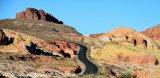 Mouses Tank Road Painted Landscape  in Valley of Fire State Park Nevada 845 