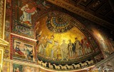 Apse in Basilica of Our Ladys in Trastevere Rome Italy 570