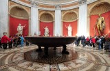 Round Hall in Pio Clementino Museum Vatican Museum Italy 200 