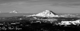 Mt Adams Mt Hood Mt Jefferson Cascade Mountains Washington and Oregon 081  