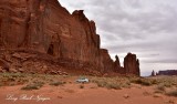 Rain God Mesa on Monument Valley Scenic Drive Navajo Tribal Park Arizona 743