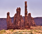 The Totem Pole Monument Valley Navajo Tribal Park Arizona 792