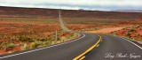North Bound on US Route 163 to Mexican Hat Utah 1038  