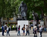 No Respect Churchill at Parliament Square London 175 