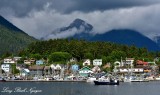 Sitka Harbor and Marina with The Sisters Alaska 110