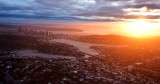 Sunset over Lake Union and Seattle Washington 451  