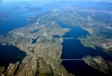 Seattle to Everett Metro Area, Lake Washington, Mercer Island, Floating Bridges, Puget Sound, Whidbey Island, Camano Island 082