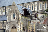 The Christchurch Cathedral was badly damaged in the Christchurch earthquake in February 2011
