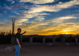 Sharing an Arizona Sunset