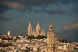 View over Paris from the Printemps roof terrace