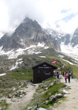 Half way down: Plan de lAiguille