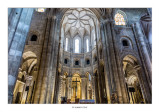 Nave central y Capilla Mayor de la concatedral de Santo Domingo de la Calzada