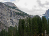 North Dome with Royal Arches. Faces Half Dome. #2354
