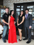 Vicky, Vanessa, Joel, Jean-Luc et la Mustang
