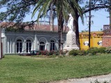 Vermilion Parish - Abbeville - St Mary statue - C S Steen Syrup mill