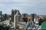 View from the rooftop of the White House