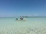 surveying the southern cays of South Andros