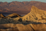 Early morning light on Zabriskie Point
