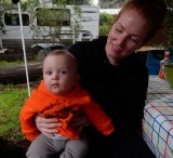 My neice Katie and her son