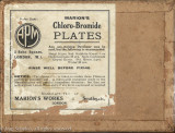 Marion's Chloro-Bromide plates 9x12cm