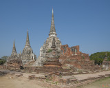 Three Main Chedis at Wat Phra Si Sanphet (DTHA027)