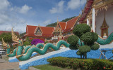 Wat Suwan Khiri Khet Ubosot Wall Naga (DTHP277)