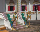 Wat Sawang Arom Ubosot Entrance Kinnara (DTHP376)