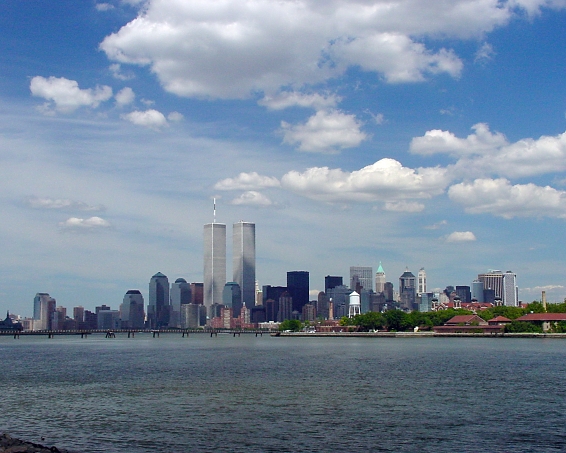 World Trade Center & Lower Manhattan, June 7, 2001