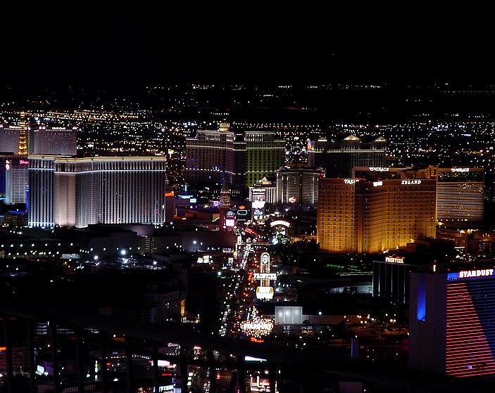 The Strip from the observation deck (2)