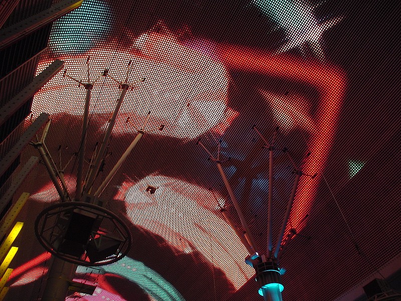 Fremont Street Experience Light Show #3