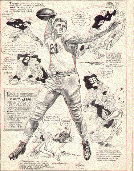 USC Tennessee Program 1945 Rosebowl-Jim Hardy.jpg