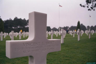 American cemetery in Normandy