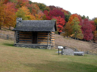 Grayson Highlands State Park - Fall Colors and Spencer Cabin