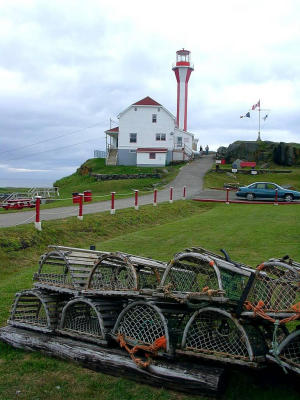 Traps and Lighthouse at Cape Forchu