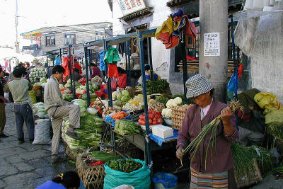 167 - Market in Lhasa