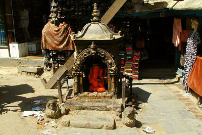 359 - Ganesh Temple in a street in Kathmandu