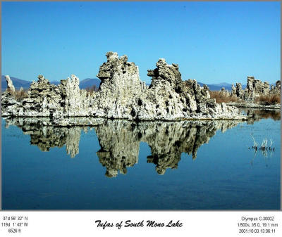 Day Three  - Drive to Mammoth Lakes, with stops at Mono Lake and Devil's PostPile NM