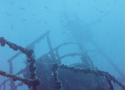 Duane Wreck in Key Largo, Florida