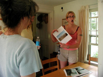 The photographer shows her work