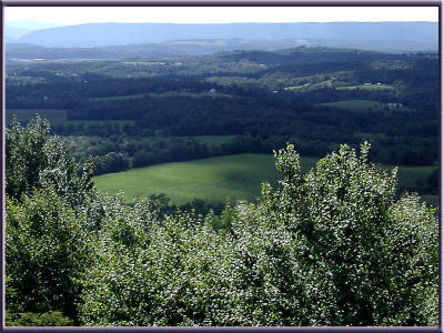 Vista from Mt. near Bedford (valley, Pennsylvania)