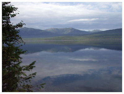 Lake McDonald in the morning