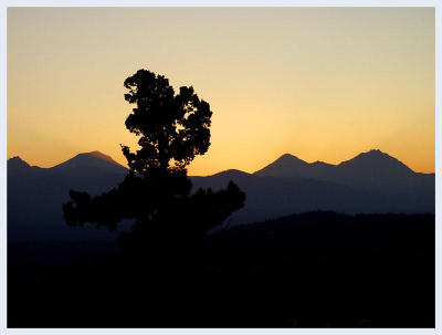 Pilot Butte sunset